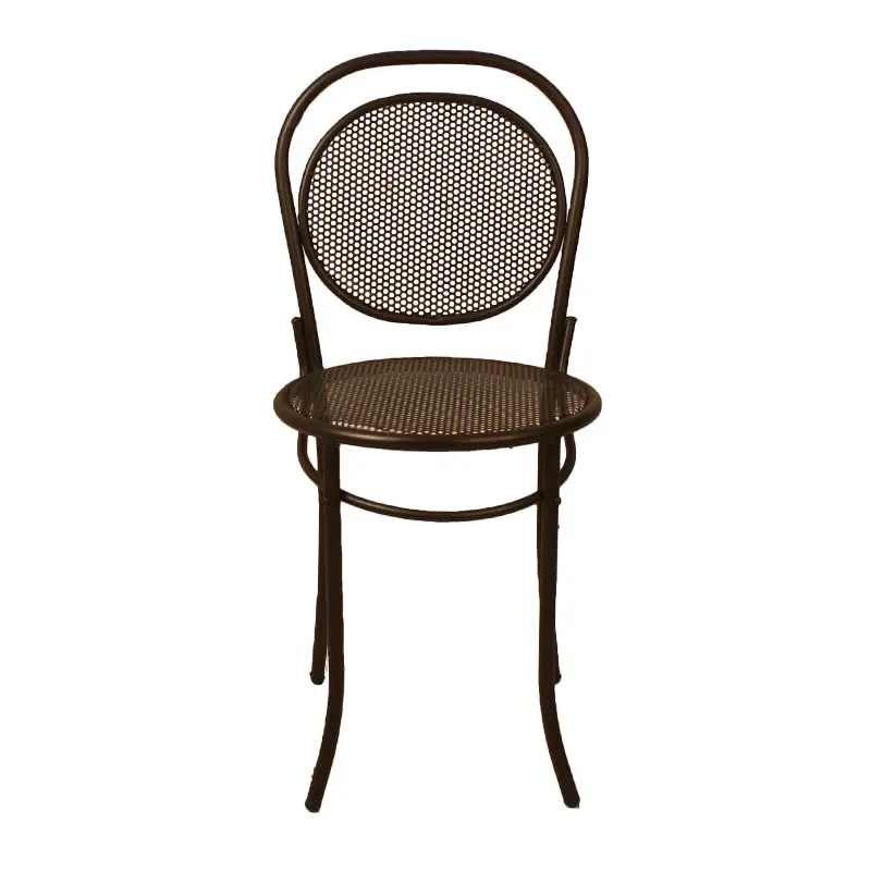 Silla de Metal Bistro Petit Riche para Restaurantes Bares y Cafererias 