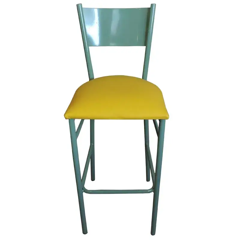 Banco de Metal Twin Green para Restaurantes Bares y Cafererias  