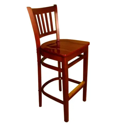 Banco de Madera Mary para Restaurantes Bares y Cafererias
