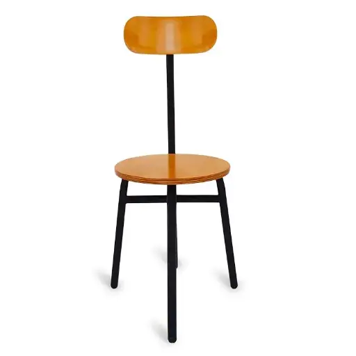 Silla de Metal Ocso para Restaurantes Bares y Cafererias 