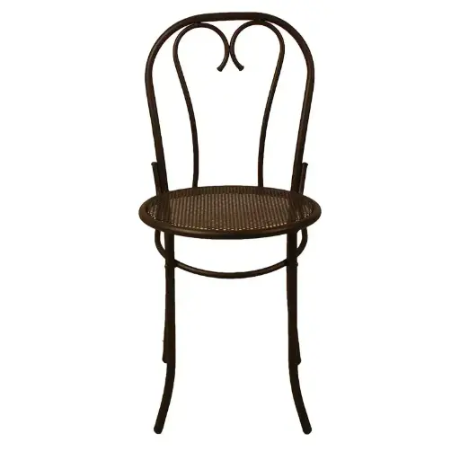 Silla de Metal Bistro Chardenoux para Restaurantes Bares y Cafererias