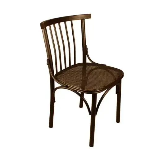 Silla de Metal Bistro Herbe para Restaurantes Bares y Cafererias  