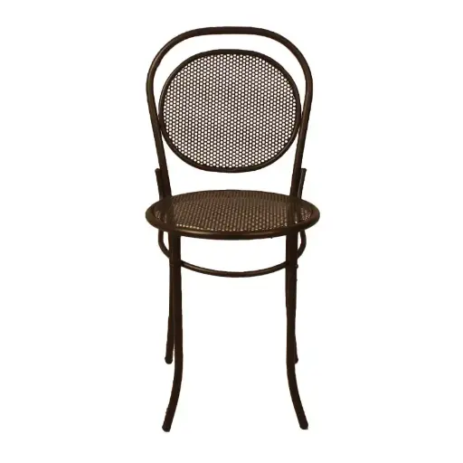 Silla de Metal Bistro Petit Riche para Restaurantes Bares y Cafererias 