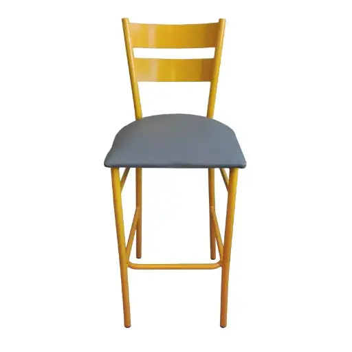 Banco de Metal Twin Yellow para Restaurantes Bares y Cafererias