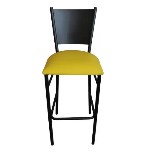 Banco de Metal Twin Black para Restaurantes Bares y Cafererias 