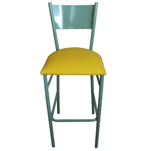 Banco de Metal Twin Green para Restaurantes Bares y Cafererias  