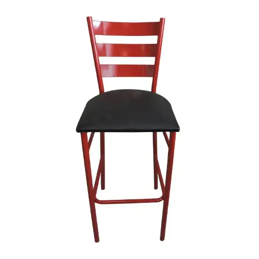 Banco de Metal Twin Red para Restaurantes Bares y Cafererias  