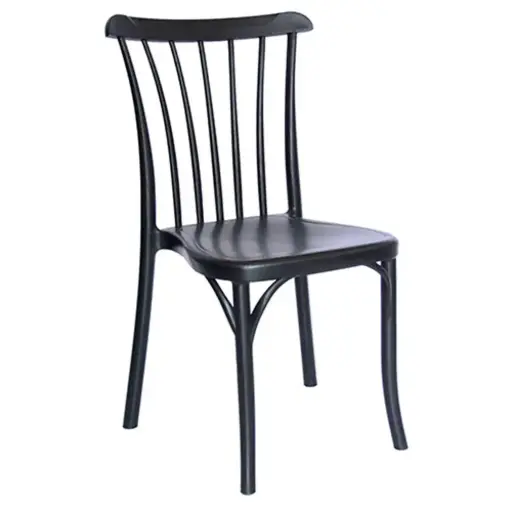 Silla de Plastico Moustach para Restaurantes Bares y Cafererias   