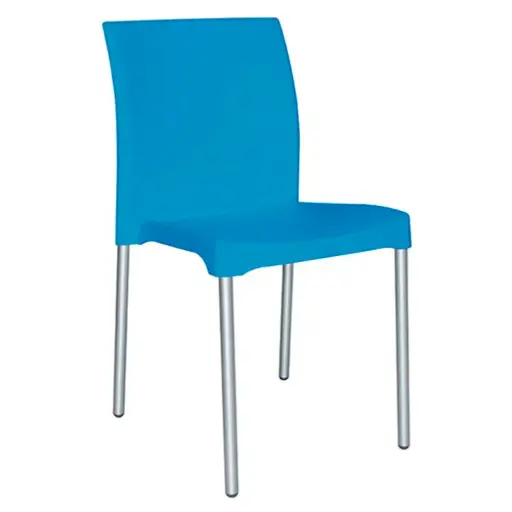 Silla de Plastico Neon para Restaurantes Bares y Cafererias   