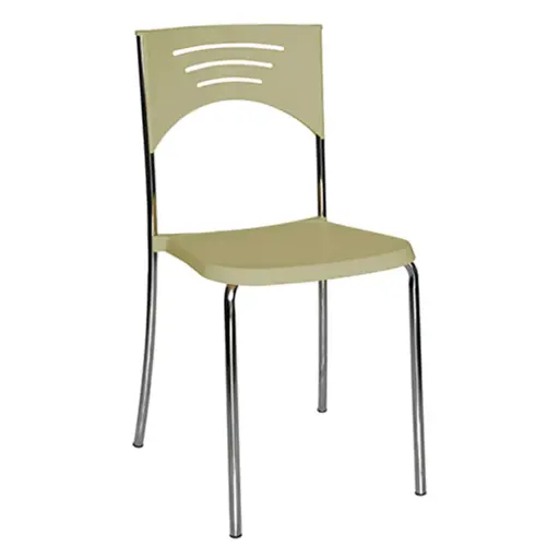 Silla de Plastico Trail para Restaurantes Bares y Cafererias