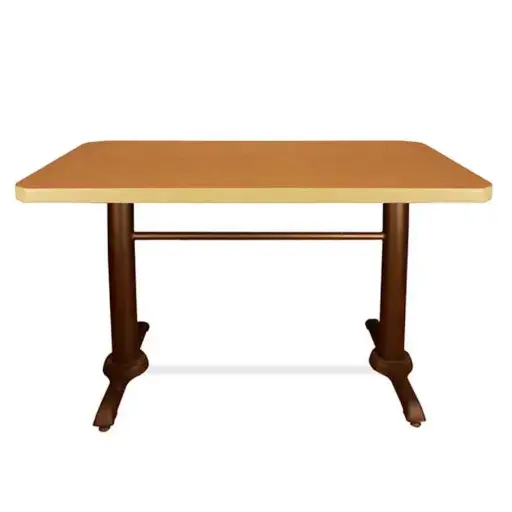 Mesa Rectangular de Formaica PVC Baja para Restaurantes Bares y Cafererias 