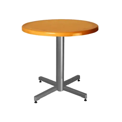 Mesa Redonda de Madera Baja para Restaurantes Bares y Cafererias 