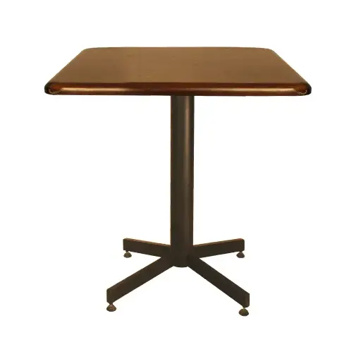 Mesa Cuadrada de Madera Baja para Restaurantes Bares y Cafererias 